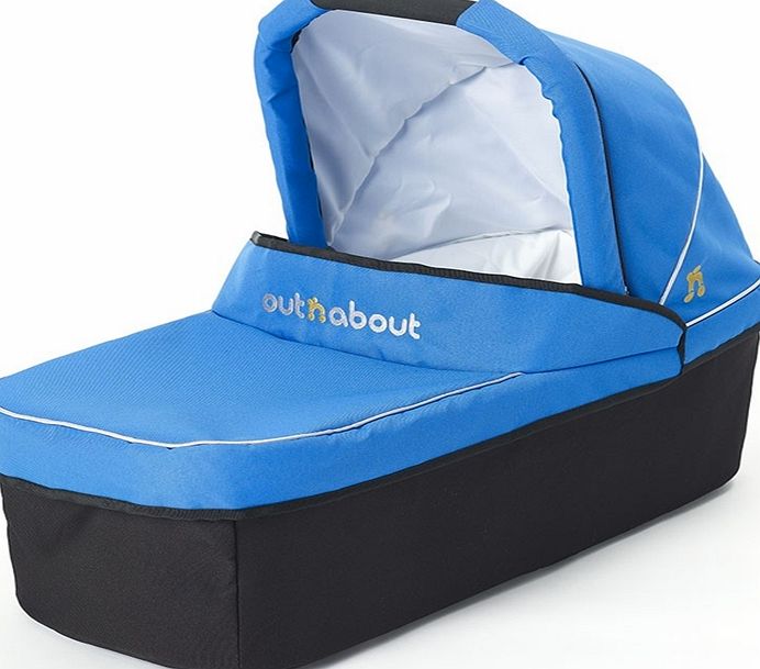 Out n About Nipper Carrycot Lagoon Blue