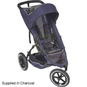 Out N About Phil and Teds E3 Buggy Pushchair Charcoal
