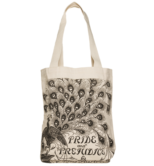 Jane Austen Pride And Prejudice Canvas Tote Bag