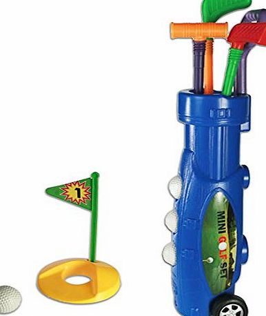 Out of the Blue 59/2048 Childrens Plastic Golf Set (9-Piece)