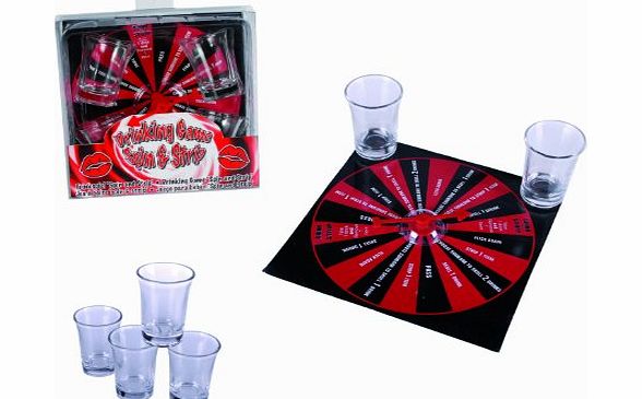 Out of the Blue Spin amp; Strip Drinking Game - Have some fun on your own or with friends - Mans / Mens Perfect Ideal Christmas Present Ideal Gift for the Man Who Enjoys a Drink