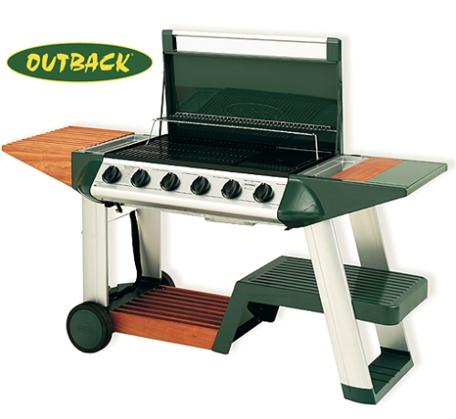 Outback Elite Flatbed Mercury Gas Barbecue