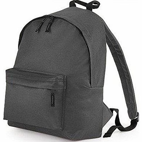 Outback School College Backpack A4 Student Bag Daypack (Black (with laptop pocket))