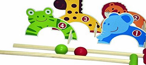 Outdoor Play Croquet Set (Multi-Colour)