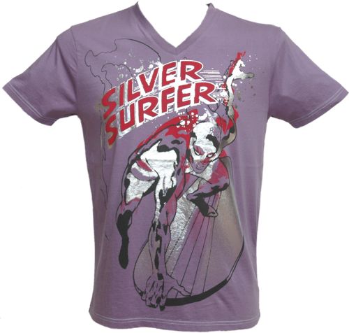 Men` Silver Surfer T-Shirt from Outrage - Marvel Comics
