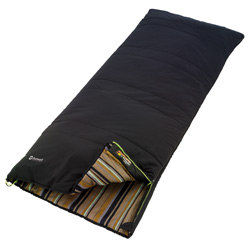 Outwell Camper Lite Sleeping Bag - Mocca Stripe