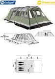 Outwell Vermont M 4 Man Tent