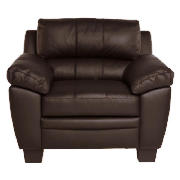 OWEN Leather Chair, Brown