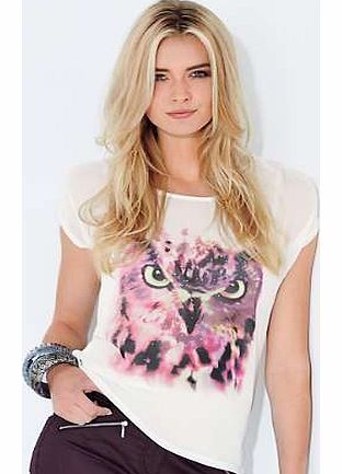 Owl Placement Print Top