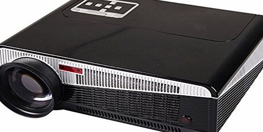 OWLENZ HTP LED86  Black LED Projector 2800 Lumens Home Cinema Theater Support AV/VGA/USB/SD/HDMI/TV