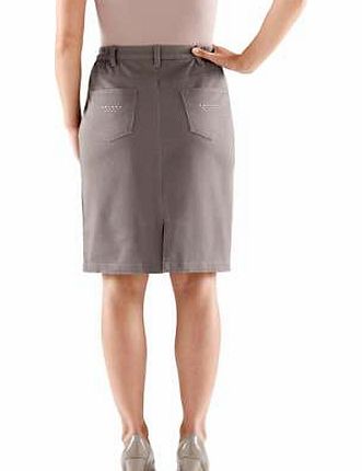 Own Brand Knee Length Cotton Skirt