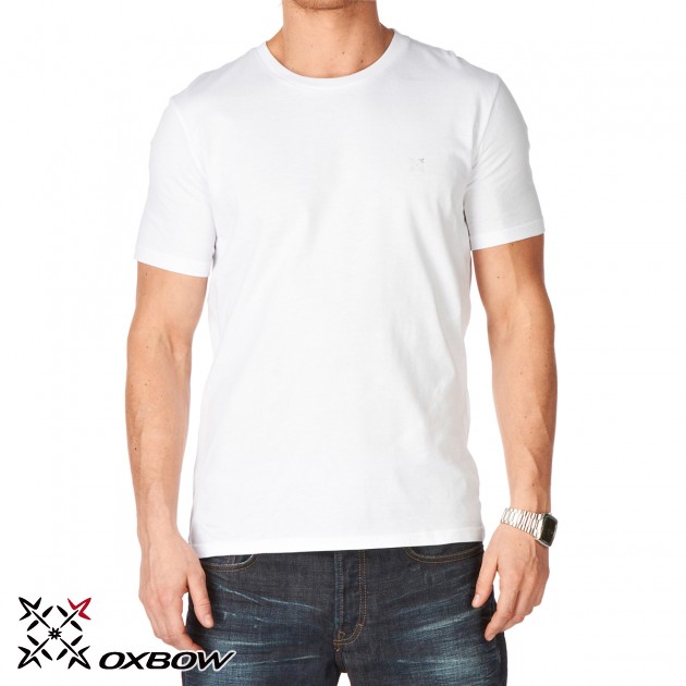 Mens Oxbow Pict T-Shirt - White