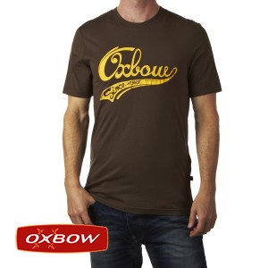 T-Shirts - Oxbow Since T-Shirt - Brown