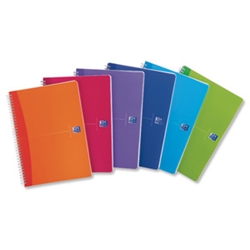 Office Notebook Twin Wirebound Plastic