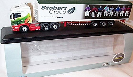 Oxford  haulage Scania Walking Floor Eddie Stobart Ascot Champions lorry 1.76 scale diecast model
