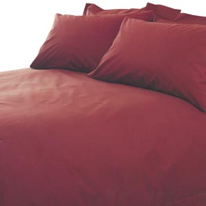 Oxford Pillowcase- Burgundy