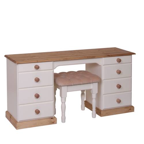 Oxford Painted Furniture Range Oxford Painted Dressing Table / Desk - Double