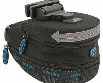Oxford Wedge QR Saddle Bag - Black, 2 Litres