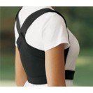 SHOULDERSBACK LITE. POWERMESH POSTURE SUPPORT AND CORRECTOR - White - Large: 14 + or 38-50in chest