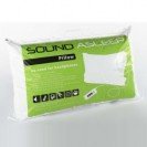 SOUND ASLEEP SURROUND SOUND BED PILLOW. CONNECTS TO YOUR MUSIC SOURCE. With Hollowfibre Fill
