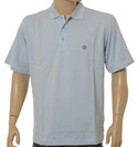 Sky Blue Cotton Polo Shirt