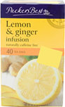 Packers Best Lemon and Ginger Tea Bags (40 per