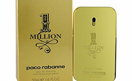 Paco Rabanne 1 Million Eau de Toilette Spray for Men - 50 ml