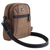 Metrosafe 100 Secure Shoulder Bag Choco Brown