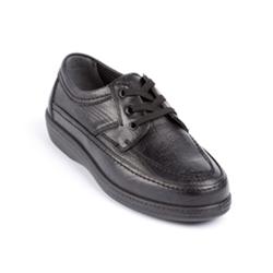 Male Griff Leather Upper Leather/Textile Lining Lace Up in Black, Brown