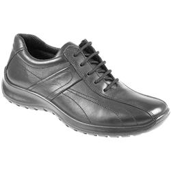 Male Impad827 Leather Upper Leather/Textile Lining Lace Up in Black, Brown