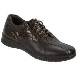 Womens Bluebell Leather Upper Leather Lining Casual in BROWN CROC