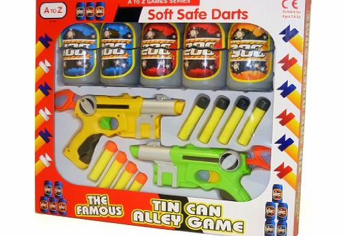 Padgett Tin can Alley Game - 2 guns and soft darts