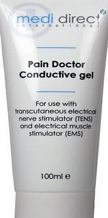 Pain Doctor Conductive Gel Conductive Gel for use with Circulation Massagers, Pain Doctor and TENS machines - 85ml tube