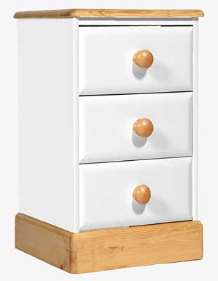 3 drawer narrow Bedside Cabinet One Range