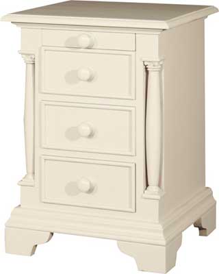 Bedside Cabinet 3 drawer Canterbury