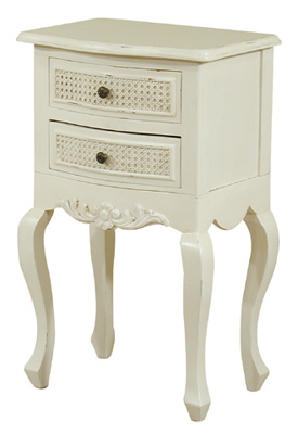 painted BEDSIDE CABINET BERGERE
