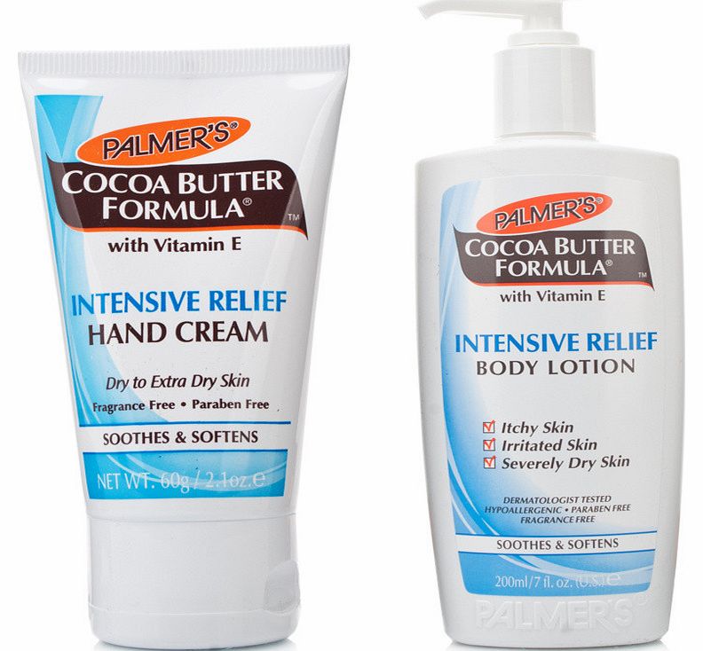 Palmers Intensive Relief Body Lotion and Hand