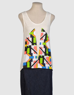 TOPWEAR Sleeveless t-shirts WOMEN on YOOX.COM