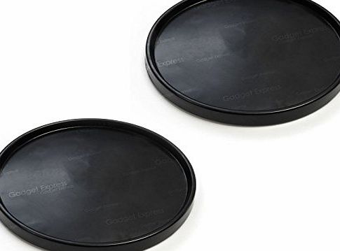 Pama Two Dashboard Disk Adhesive Mount Plates for Suction Cup Mounts Mobile Phone GPS SatNav TomTom Garmin Holder Strong Grip 80mm