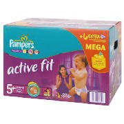pampers Active Fit Mega Pack Junior Plus 87