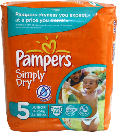 Simply Dry Nappies Size 5
