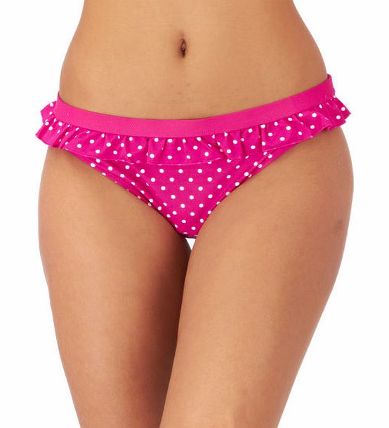 Panache Womens Panache Betty Bikini Bottom - Pink Spot