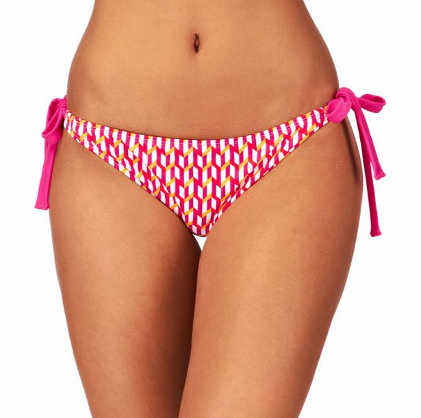 Panache Womens Panache Cindy Bikini Bottom - Pink/multi