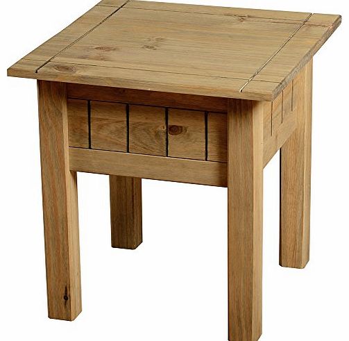 Panama Lamp Table Pine Occasional Side or End Table Waxed Solid Pine *Brand New*