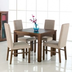 Swivel Flip Extension Table and 4 Chairs