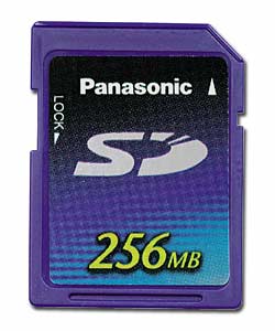 PANASONIC 256Mb SD Card