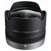 PANASONIC 8mm f3.5 Fisheye Lens H-F008E