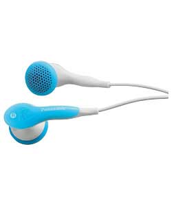 Panasonic Blue Neckstrap Headphones