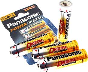 PANASONIC Brand New ZR6 \Digital\ Power ~ AA ~ 4 Pack
