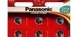 Panasonic CR2025 Lithium 3 Volt Battery card of 6
